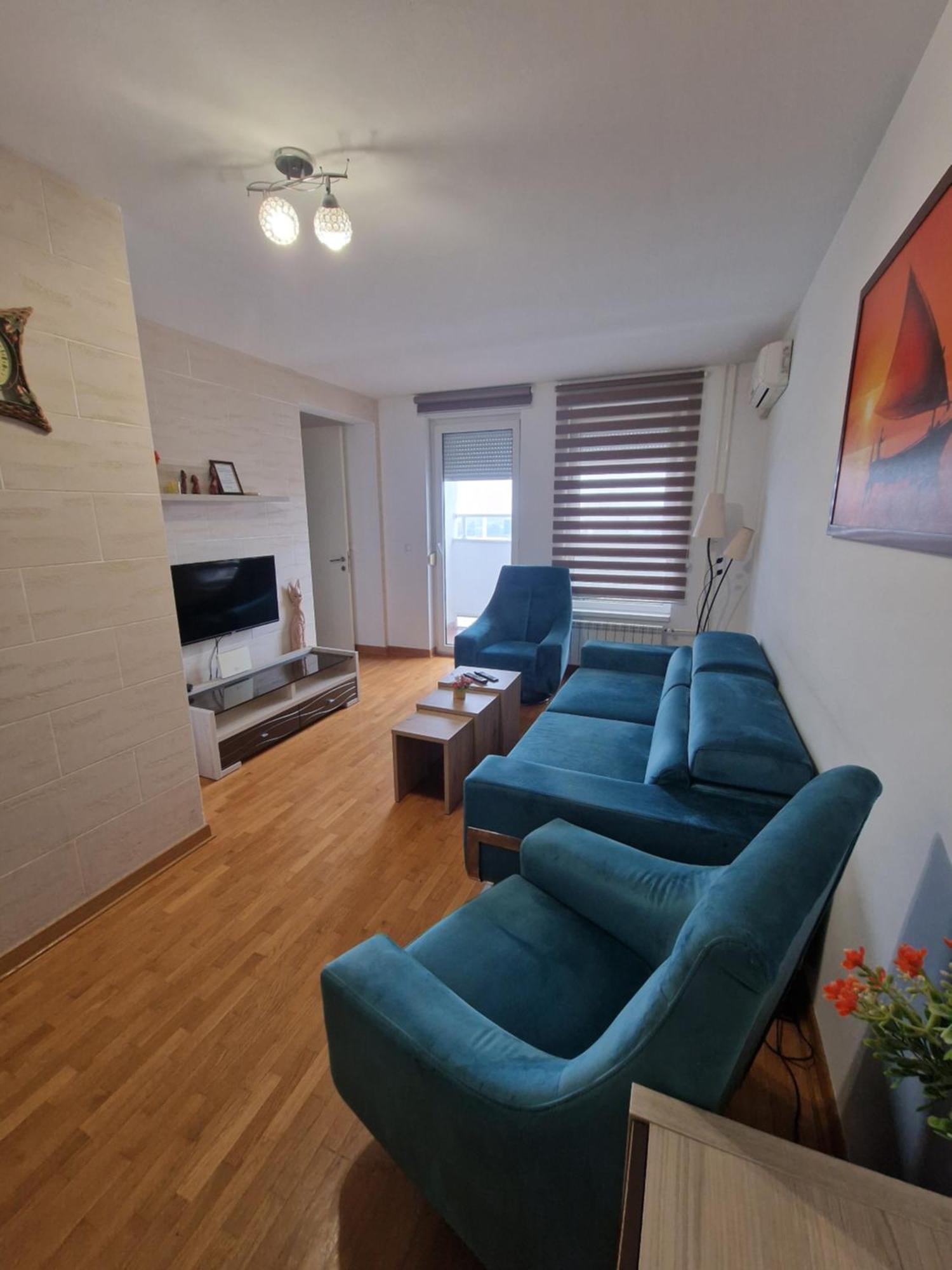 Apartments Belville Belgrado Buitenkant foto