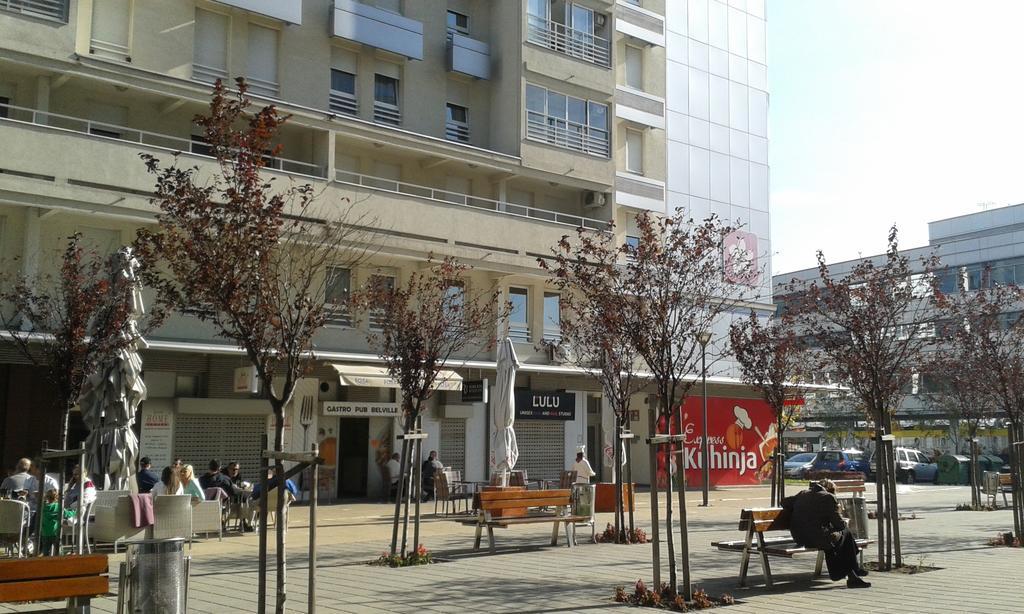 Apartments Belville Belgrado Buitenkant foto